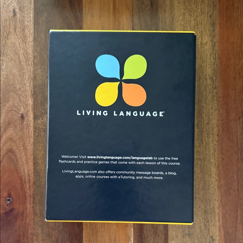 Spanish Language Flashcards Set - Black